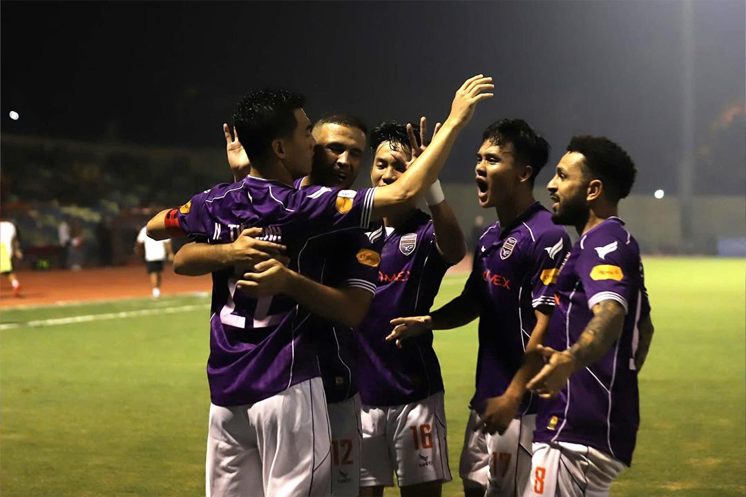 Tiến Linh tỏa sáng với cú đúp ở vòng mở màn V-League. Ảnh: VPF